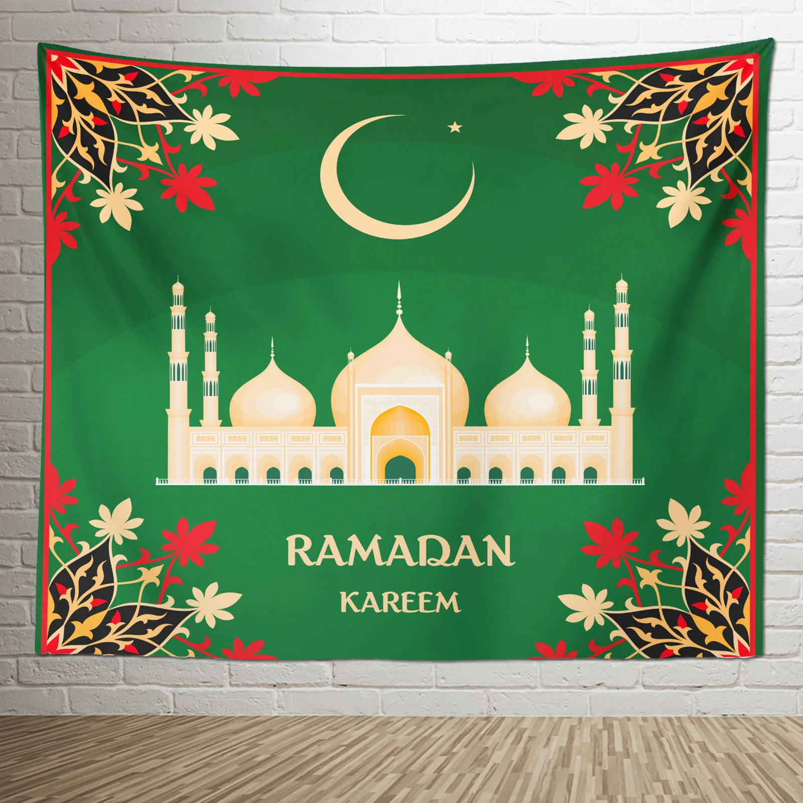 

ИД Фото фоны для мечети Рамадан фестивали кареем Мубарак Луна мечеть Вечеринка плакат фотографические фоны фотосессия