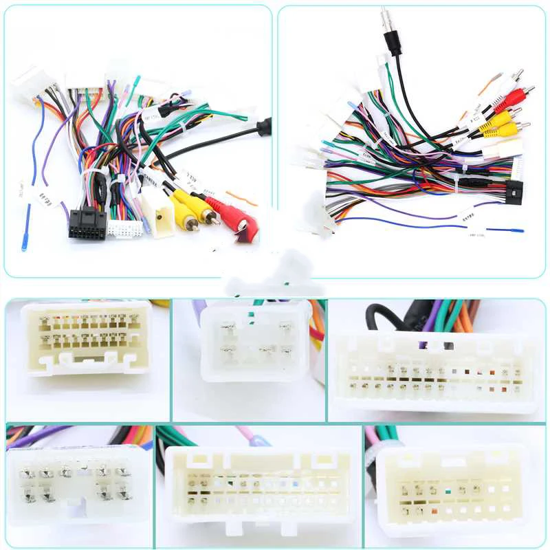 

Адаптер Canbus для TOYOTA 2014-2017 NOAH/ESQUIRE/VOXY/Prado/Corolla Levin Power Android автомобильный радиоприемник жгут проводов кабель