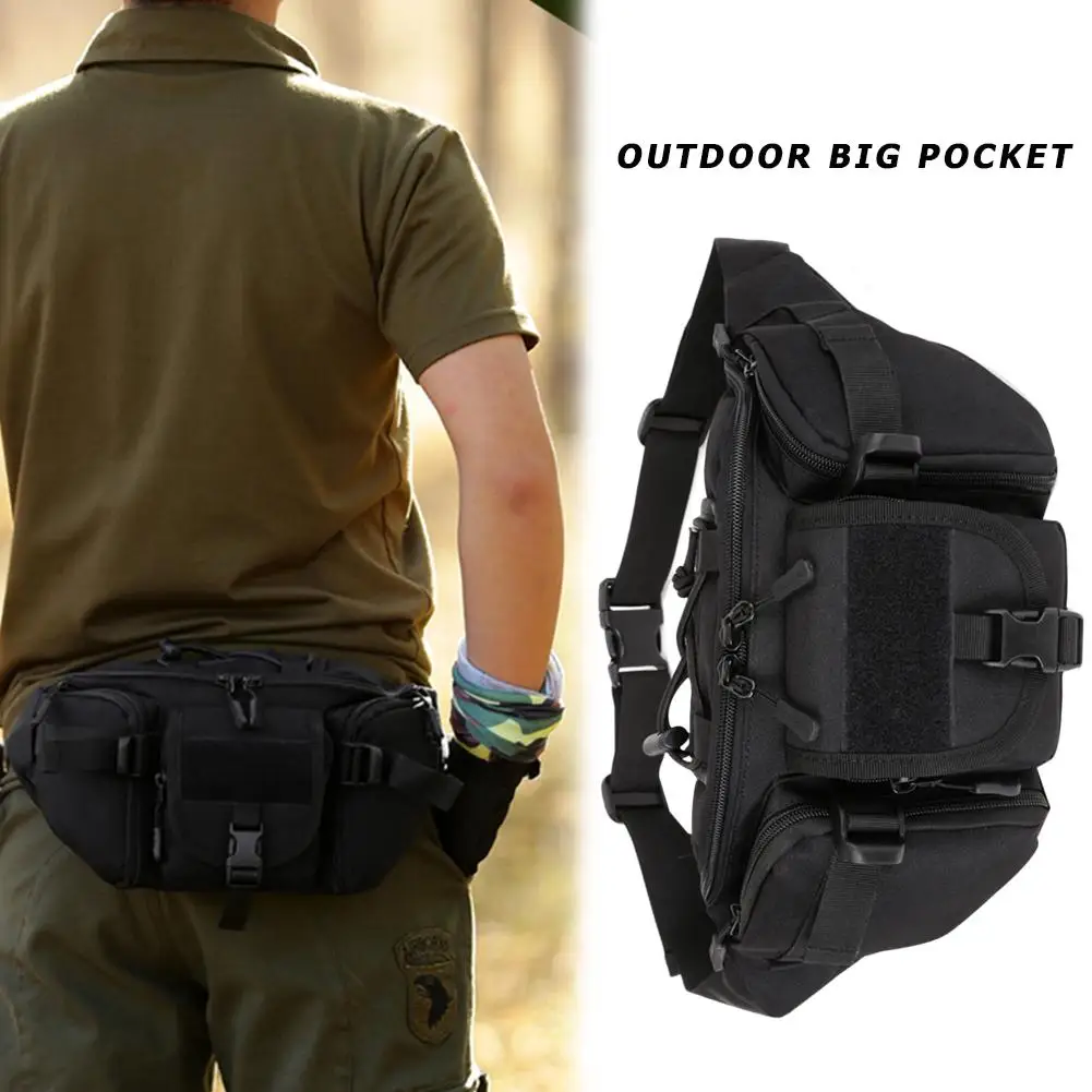 

Durable Outdoor Waist Bag Classic Delicate Outdoor Hiking Shoulder Phone Bags Waterproof Molle Pouch Waist Fanny Packs