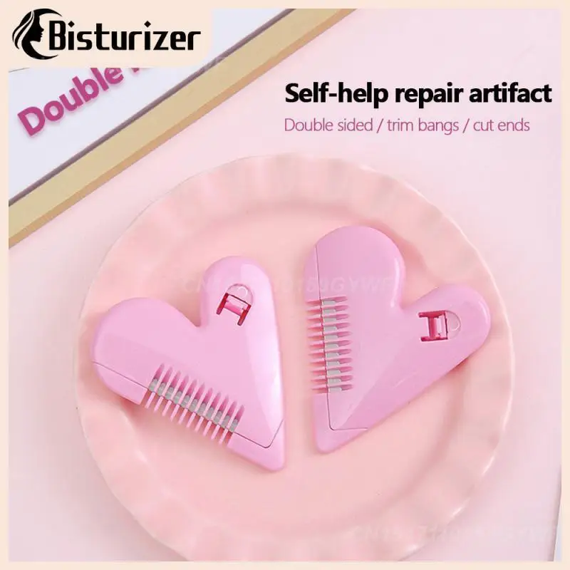 

Профессиональная щетка для волос, мини-Расческа для стрижки и филировки волос, домашний «сделай сам» триммер для филировки, инструменты для...