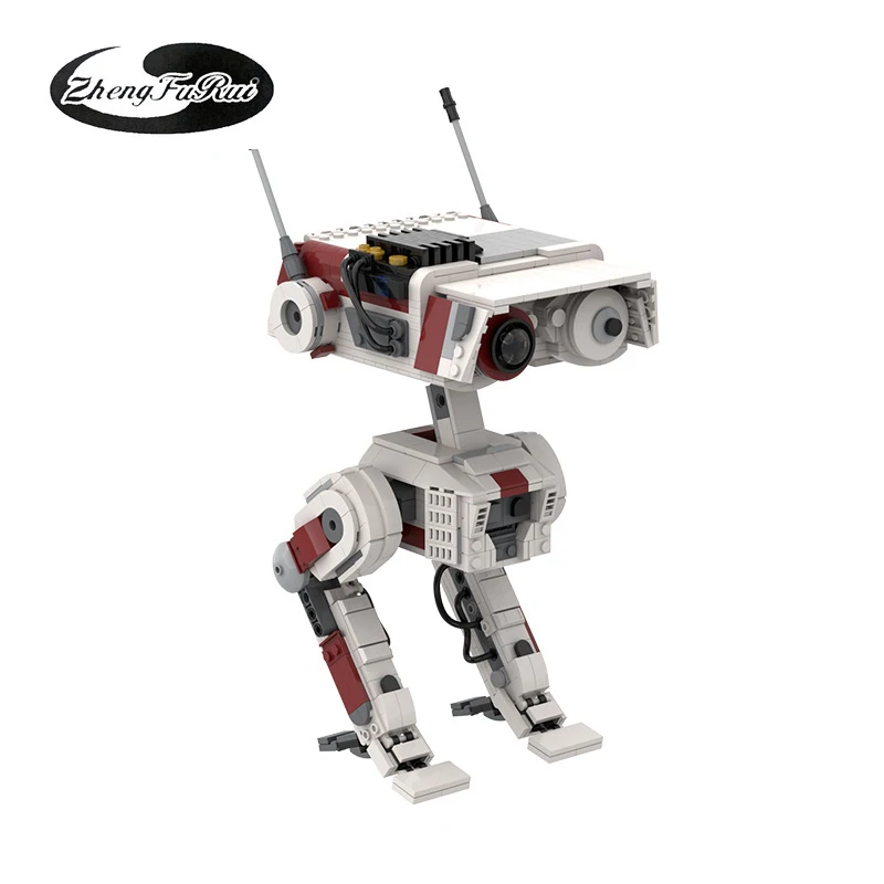 

Star Space Technical Fallen Order BD-1 Figures Companion Droid Friends Intelligent Robot Building Blocks Creative Toys