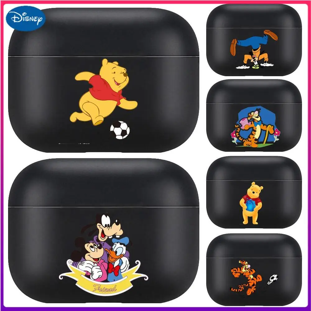 

Pooh Bear Mickey For Airpods pro case Protective Bluetooth Wireless Earphone Cover for Air Pods airpod case air pod Cases blac