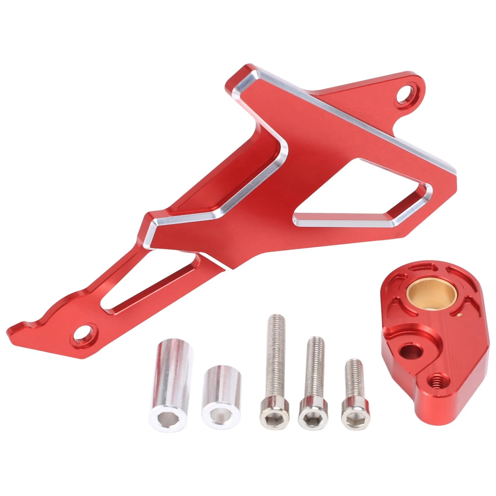 

Motorcycle Front Sprocket Cover Chain Protector Guard Cap for Honda CRF300L CRF300 Rally CRF 300 L CRF 300L Rally(Red)