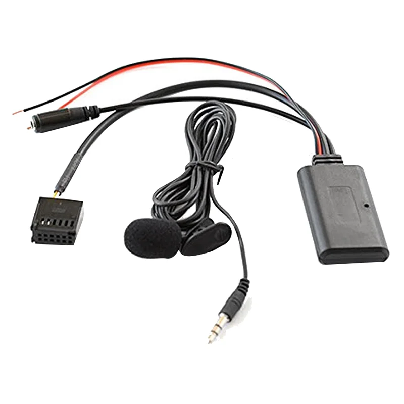 Автомобильный Bluetooth 5.0 Φ гарнитура 12Pin AUX адаптер для Ford Focus Mondeo CD 6000 6006 5000C MP3 радио