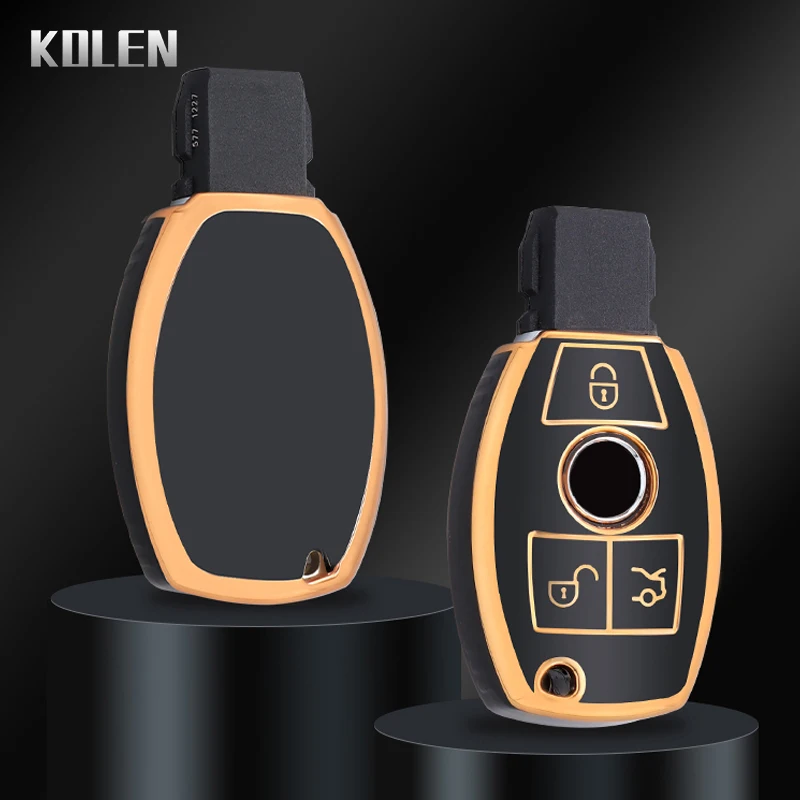 Новый ТПУ автомобильный пульт дистанционного управления, оболочка, оболочка для Mercedes Benz A C E S G Class GLA CLA GLK GLC CLS W204 W463 W176 W251 W205 AMG