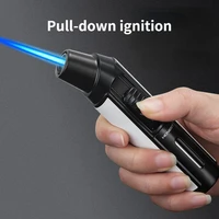 honest elbow metal straight punch inflatable lighter multi function small welding torch lighters cigarette cigar accessories