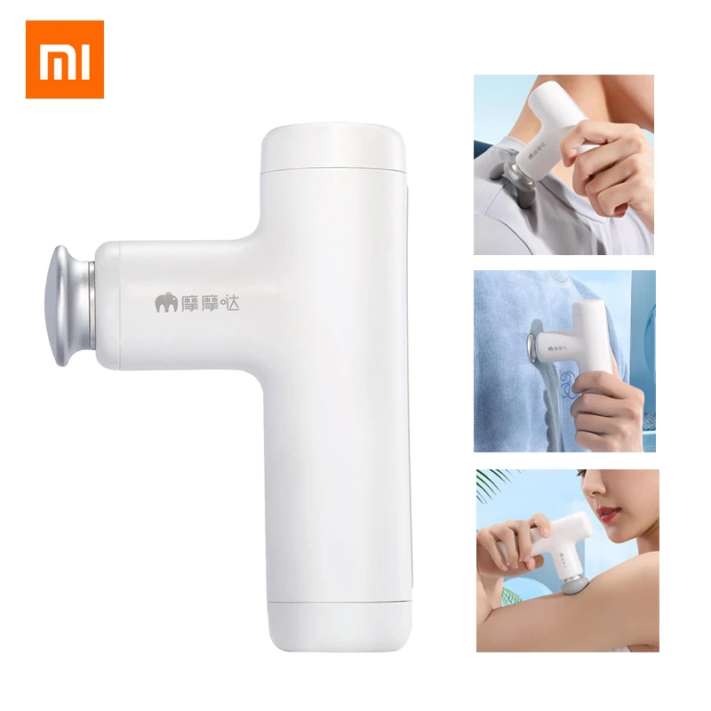 

Массажный пистолет Xiaomi Fascia, умный массажный пистолет для глубокого расслабления мышц, портативный Электрический массажер для снятия боли в...
