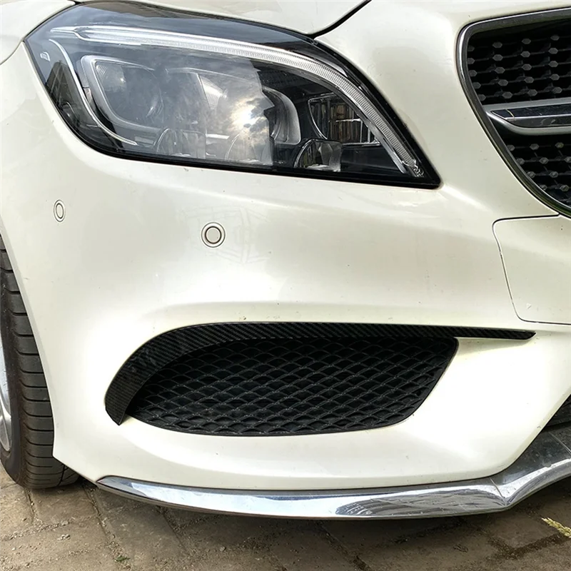 Автомобильный передний бампер спойлер противотуманная решетка отделка для Mercedes
