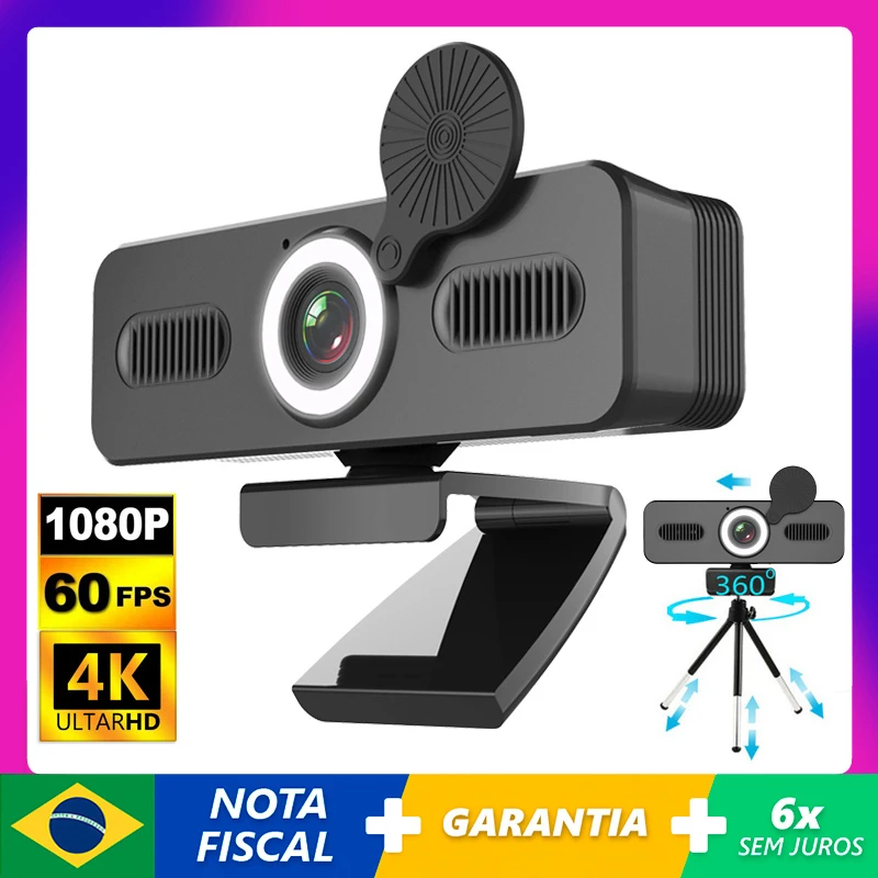 

1080P Full HD Web Camera With Microphone USB Plug Web Cam For PC Mac Laptop Desktop YouTube Skype Webcam Mini Camera