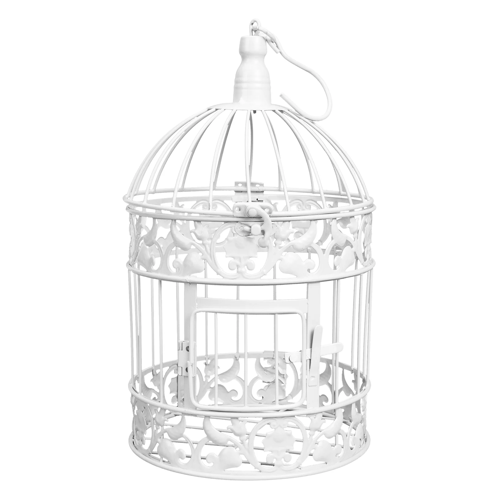 

Bird Cage Tealight Holder Botanical Decor Decorative Cages Plants Home Décor Vintage Small Metal Centerpiece