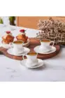 Набор фарфоровых кофейных чашек на 6 персон и набор из 12 семейных кофейных чашек