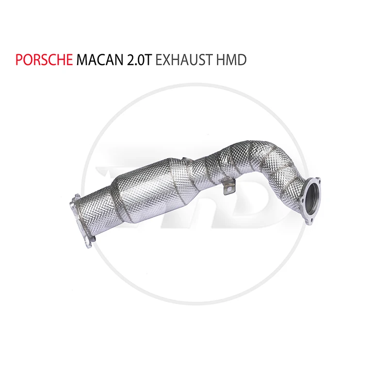 

HMD Exhaust Manifold Downpipe for Porsche Macan 2.0 T 3.0T Car Accessories With Catalytic converter Header intake manifolds