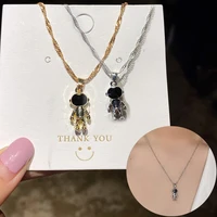fashion spaceman necklace women jewelry creative alloy robot necklace hip hop trend kpop pendant accessories simple popular gift