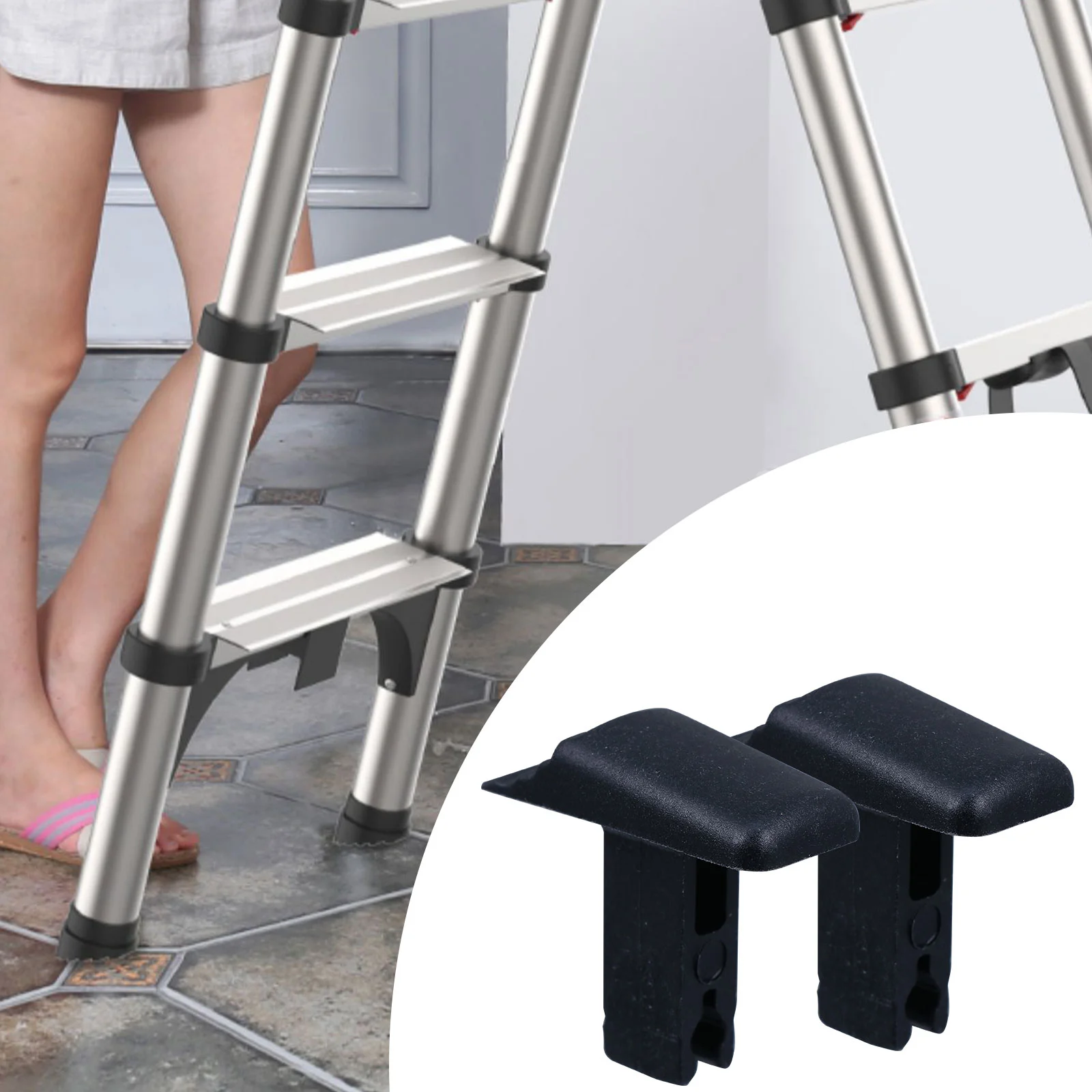 

6 Pcs Telescopic Ladder Single Ladder Shrink Switch Folding Ladder Switch Button