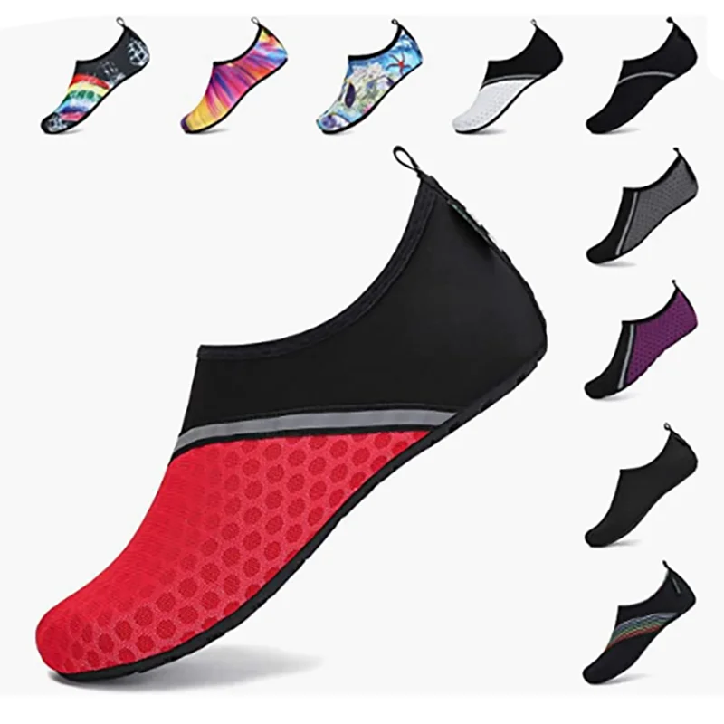 

Unisex Swimming Water Shoes Men Barefoot Outdoor Beach Sandals Upstream Aqua Shoes Plus Size Nonslip River Sea Diving Sneakers