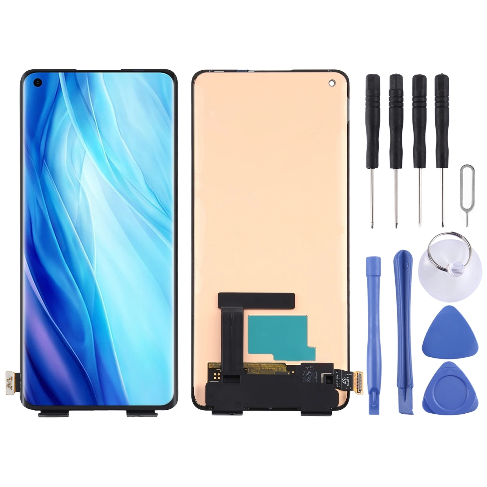 Original AMOLED LCD Screen for OPPO Reno4 Pro with Digitizer Full Assembly For OPPO Reno 3 Pro