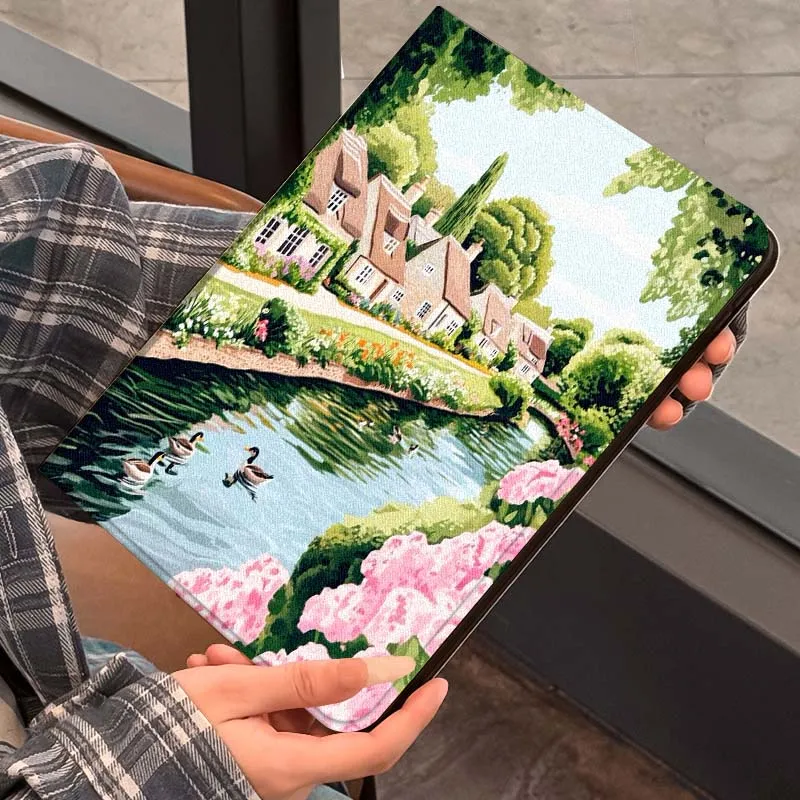 Фото Creative Landscape Design For Huawei MatePad Air SE Pro M6 M5 M2 T10s T5 10 11 12.6 11.5 12 X 10.8 Inch 10.1 Tablet Case №3