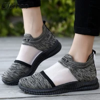 womens summer casual shoes 2022 new patchwork mesh ladies comfy slip on loafers 36 41 outdoor running walking sport sneakers
