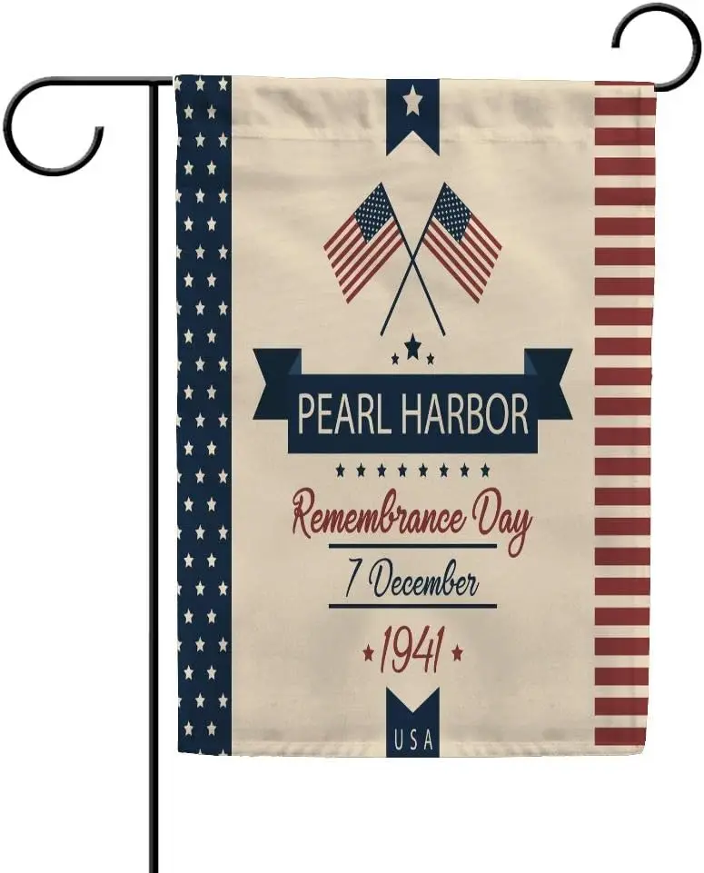 Раху ﻿ Жемчужная гавань День памяти Садовый флаг Добро пожаловать Флаг дома