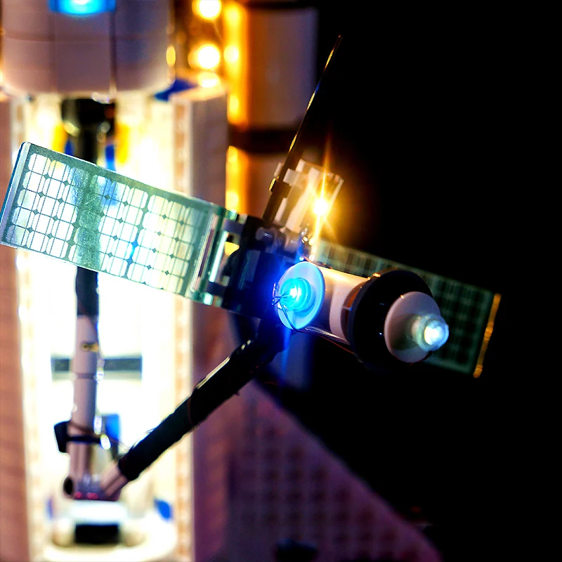 DIY радиоуправляемая деталь набор для LEGO 10231 космическая экспедиция (только