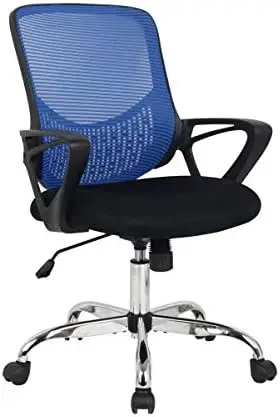 

Back Mesh Office Chair with Adjustable Height, Blue