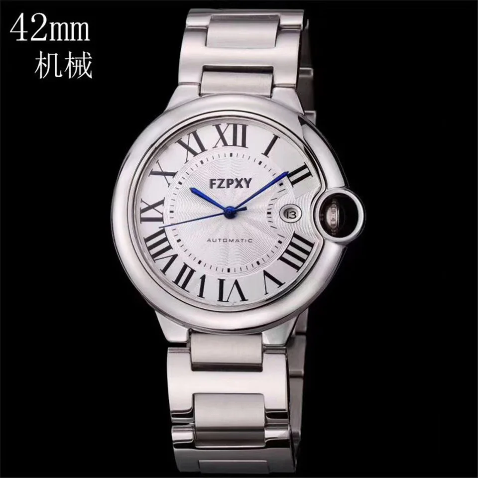 

Часы мужские автоматические из нержавеющей стали с сапфировым стеклом, 904L