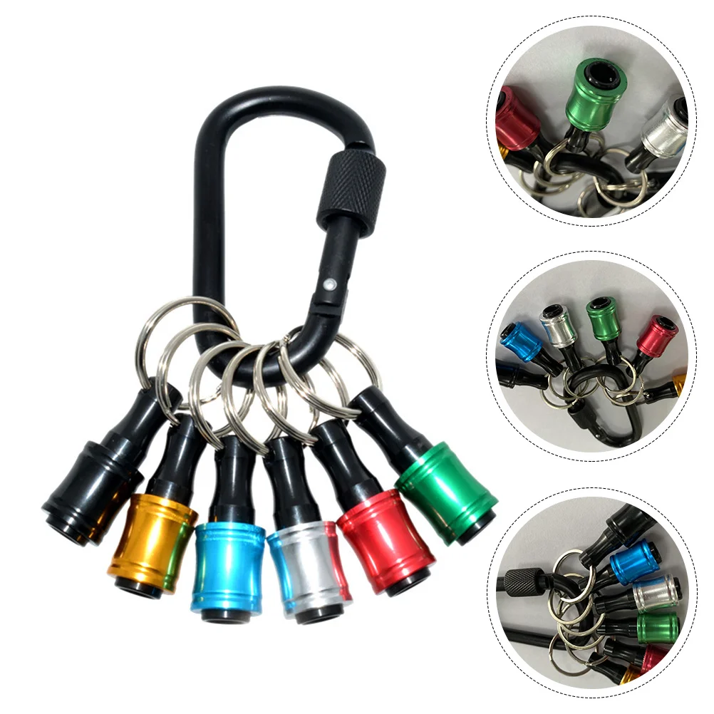 

Keychain Post Connecting Rod Drill Bit Screw Adapter Screwdriver Aluminum Alloy Extension Bar
