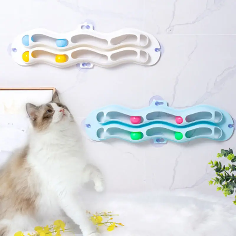 

Cat toy track ball cat toy self hi tease cat artifact toy ball kitten toy cat supplies