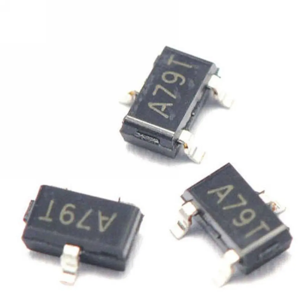

50pcs AO3407 A79T 4.3A/30V SOT23 SMD MOS P-Channel MOSFET Transistor