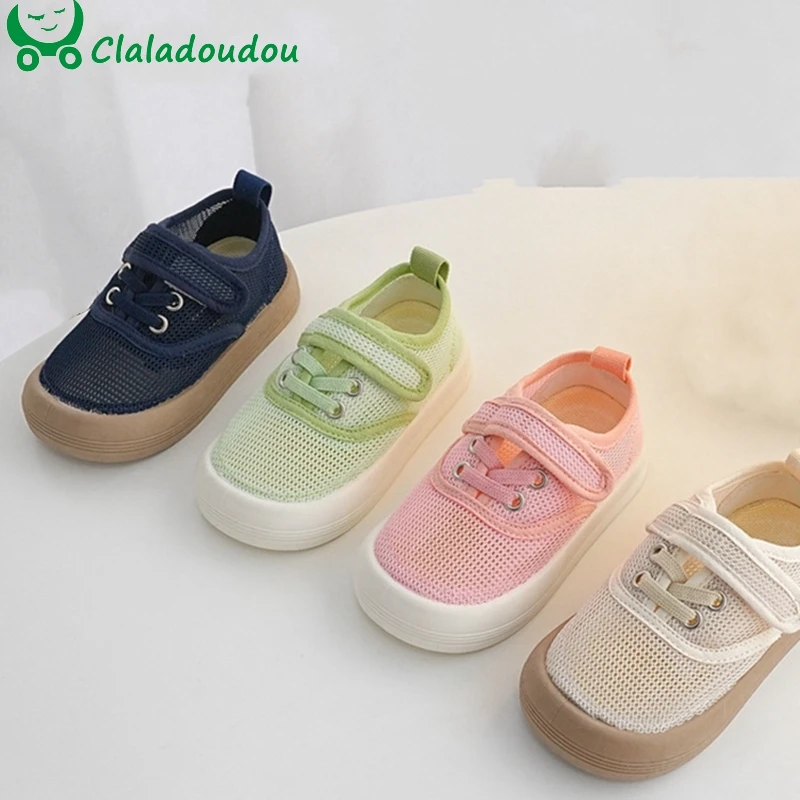 

14-19cm Breathable Boys Girls Mesh Sneakers,Candy Colorful Solid Kids Casual Shoes For Spring Summer,2022 Toddler Sports Walkers