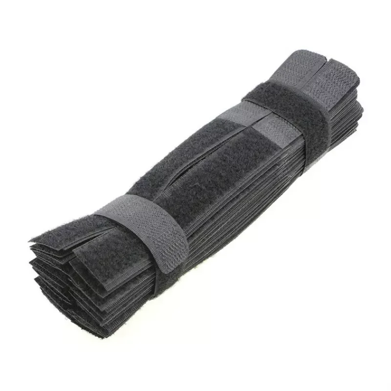 

7 inch 50 Pieces Wire Organizer Reusable Fastening Cable Management For iPhone Charger Earphone Microfiber Hook Loop Management