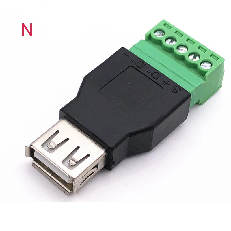 USB-мама Mini USB Type-C RCA «папа-мама» винтовая клемма стереоразъем разъем-адаптер кабель 3,5 мм 6,5 мм пост (art.: 3920cd225288f) - 3920cd225288f