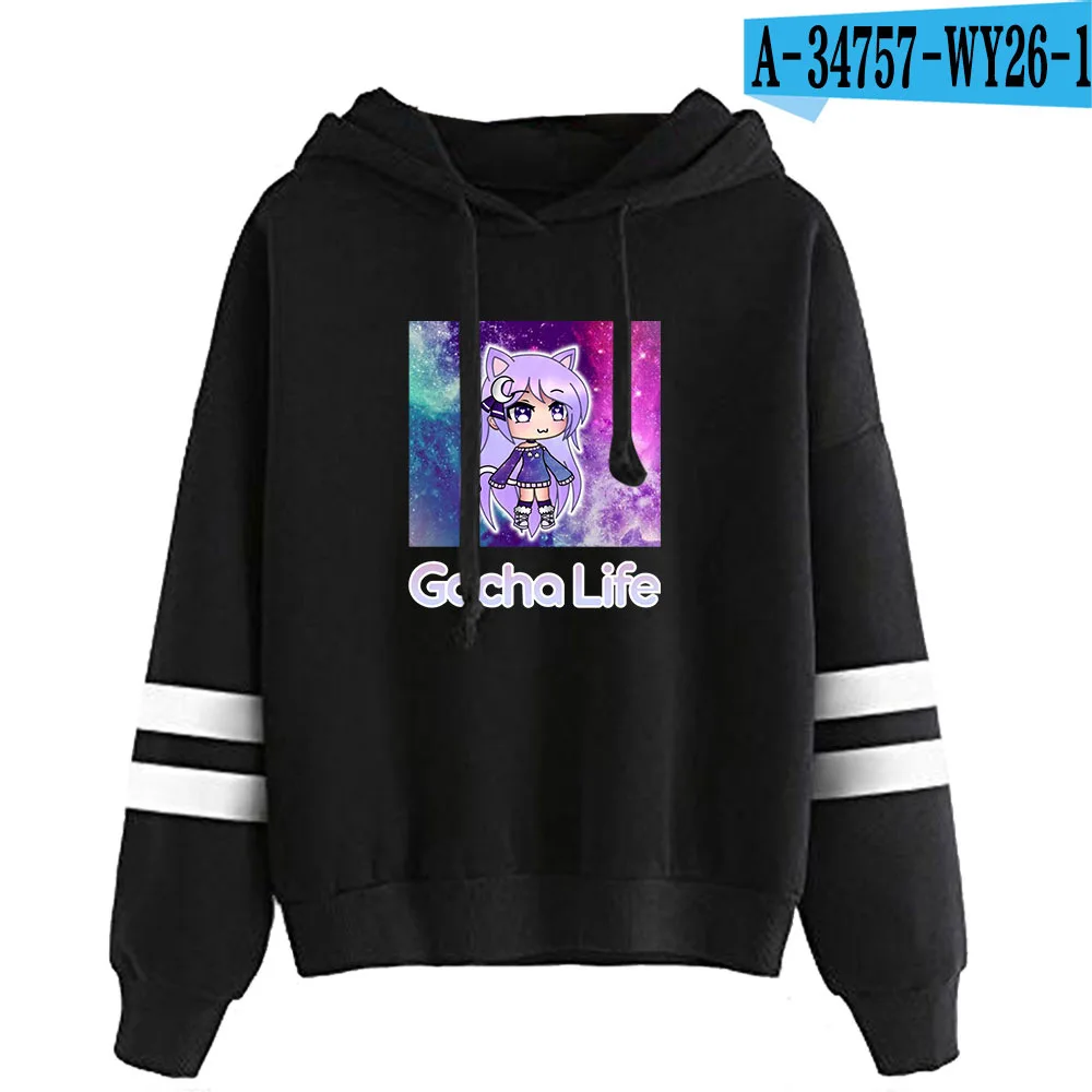 

Gacha life Hoodie Women/girls long Sleeve Sweatshirts Harajuku Streetwear Sunset Curve Fashion casual Clothes Oversized hoodie