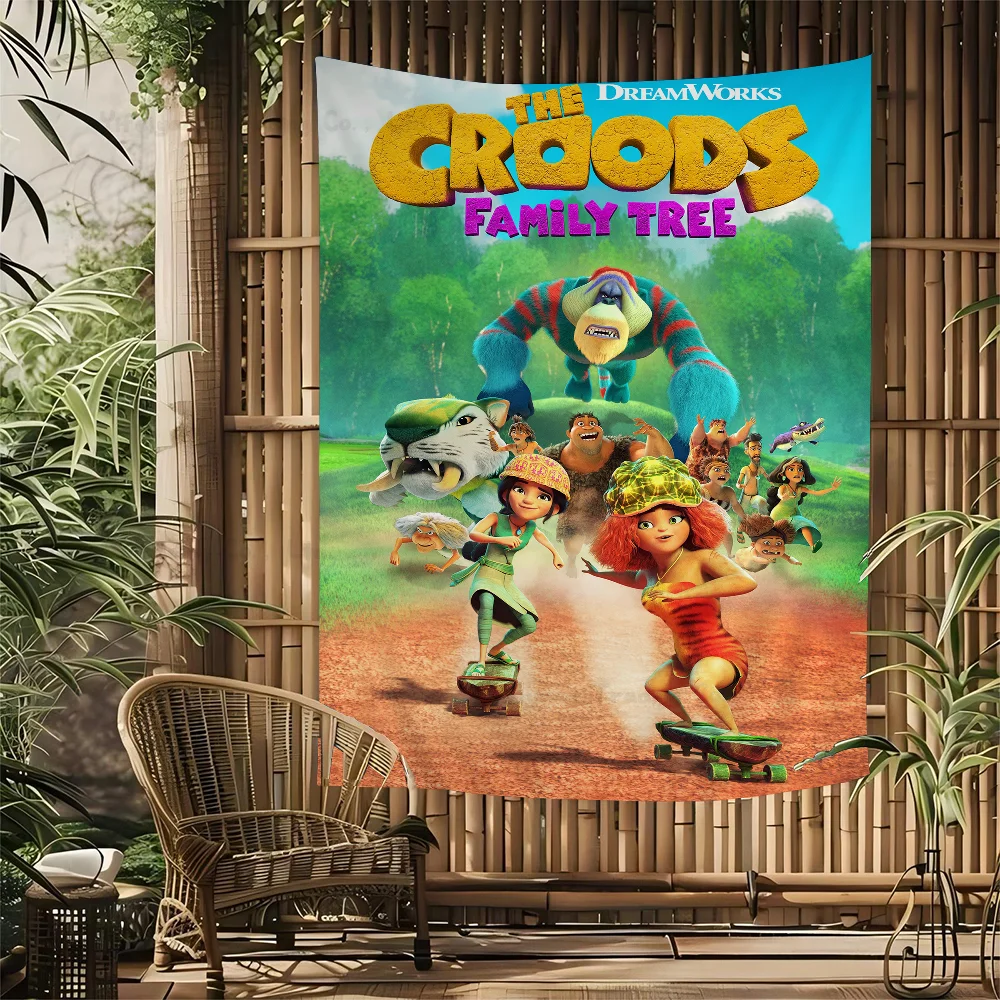 Большой настенный гобелен с принтом C-Croods дешевый в стиле хиппи богемный мандалой