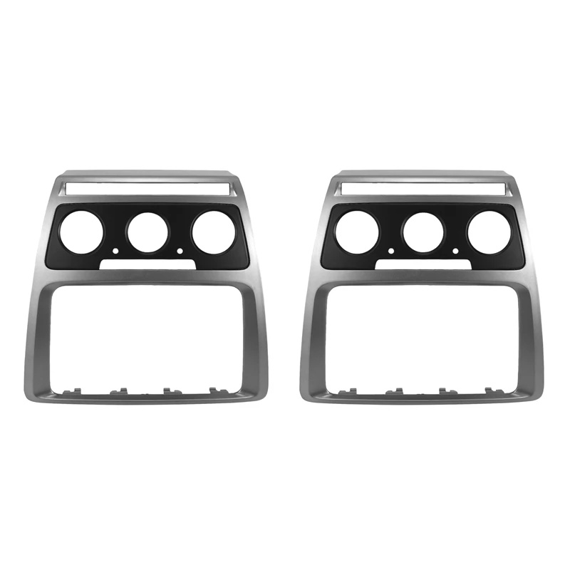 

2X 2 Din Car Refitting Fascia Fit For Skoda Octavia Audio Fascia Stereo Radio DVD CD Panel Dash Mount Trim Kit