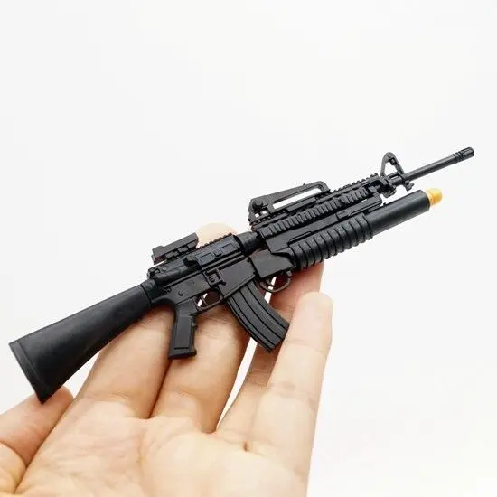 4d-сборка 1/6 M16A4 Штурмовая винтовка армии США W модель пускового устройства для