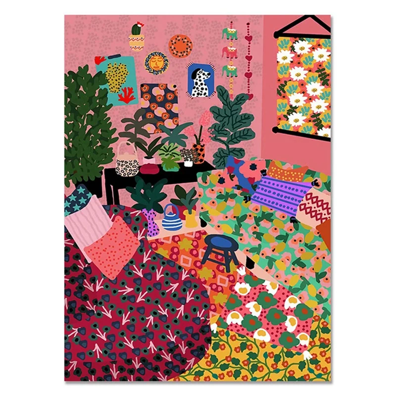 

DIY Diamond Painting Kits For Adults, Full Drill Crystal Rhinestone Paintings Kit For Home Decoration Art Painting