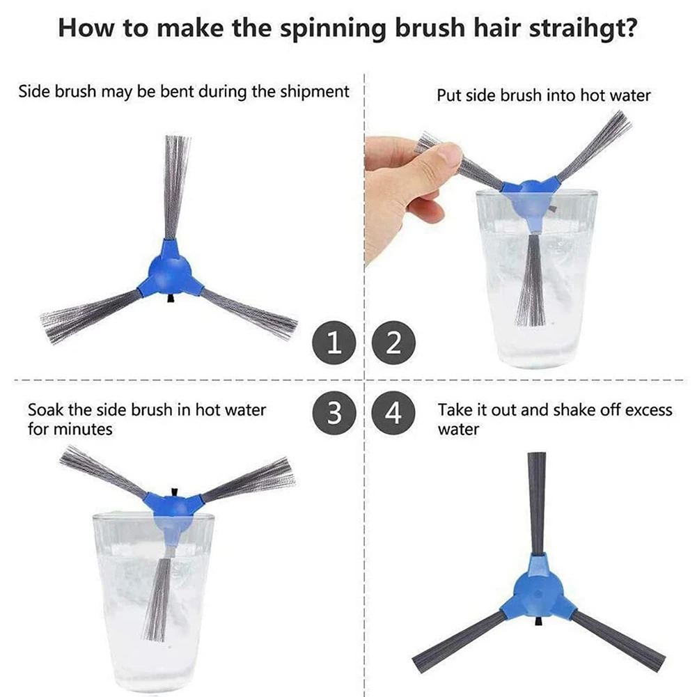 Основная боковая щетка фильтра для робота Eufy Robovac 11S Bagotte Bg600 Imatine C800 Deenkee Dk600