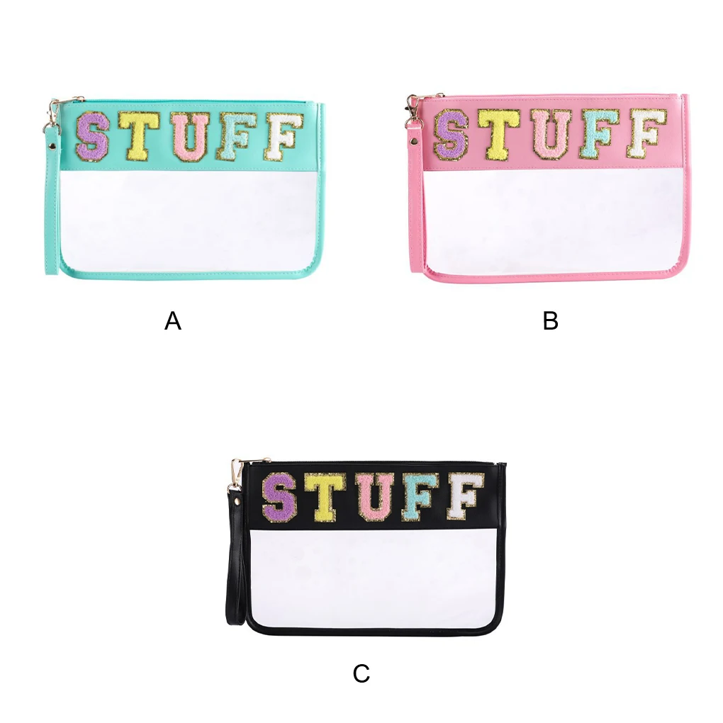 

Waterproof Transparent Bag - Convenient Trendy For Makeup Storage With Multiple Colors And Options