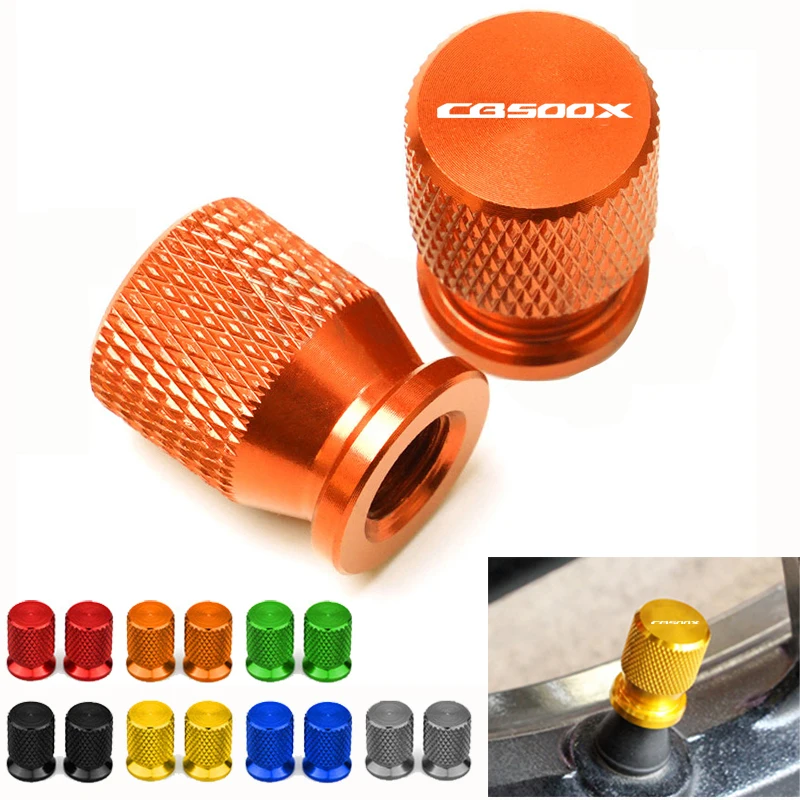 

For Honda CB500X CB 500X 2013 2014 2015 2016 2017 2018 2019 2020 Motorcycle CNC Wheel Tire Valve Stem Caps CNC Airtight Covers