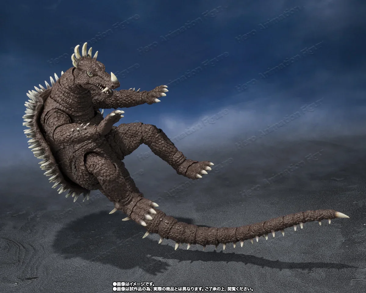 Фото Оригинальная подвижная фигурка-монстр Bandai S.H.MonsterArts SHM Ангуирус 1972 из серии «Годзилла против Гиган: Земная атака» №1