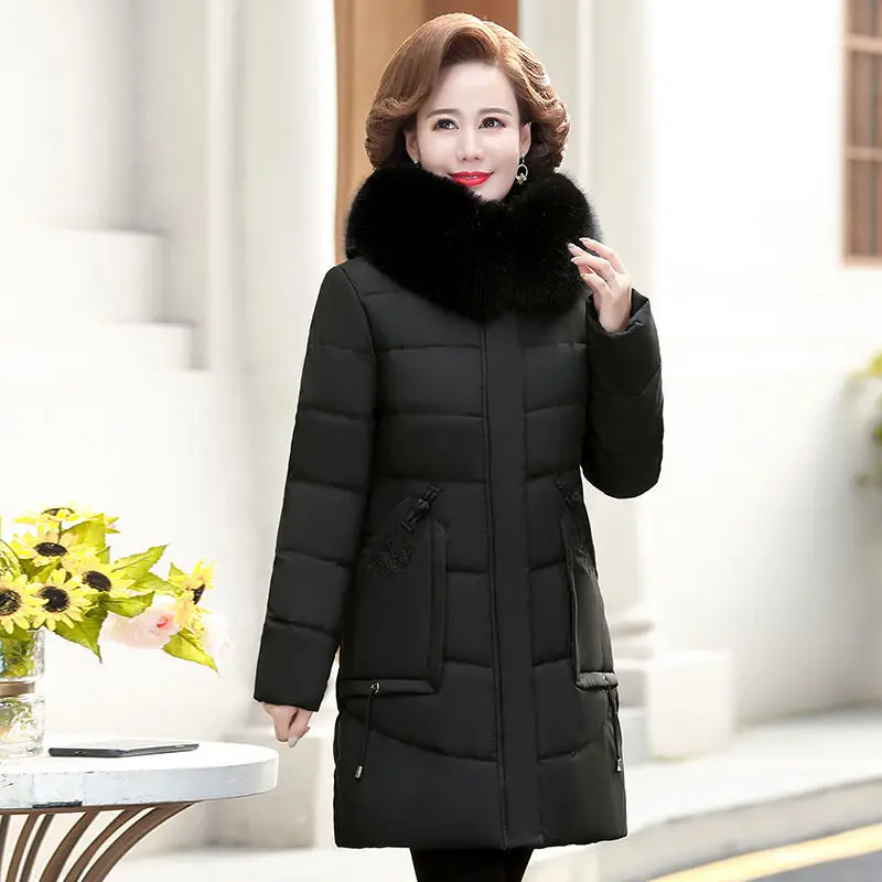 Winter Women's Cold Coat Parkas Super Hot Coats Hooded Long Cotton Padded Jacket Jackets Womens Winter Clothing 2022 Fashion