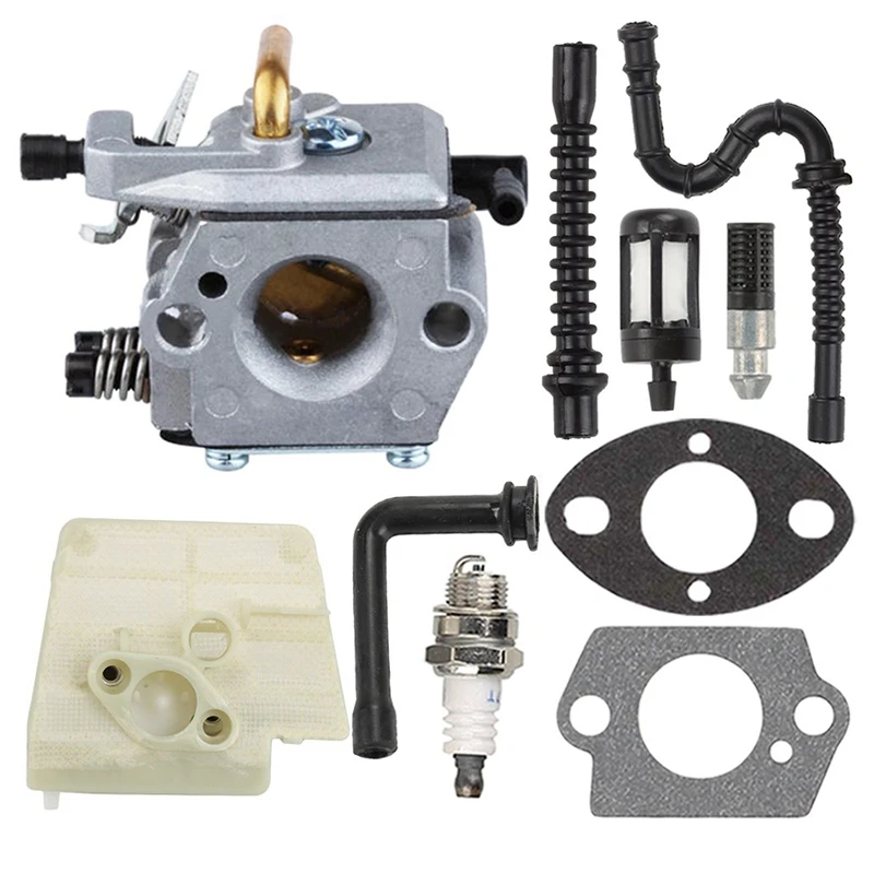 Карбюратор с прокладкой для топливной линии топливный фильтр масляный Stihl 024 026