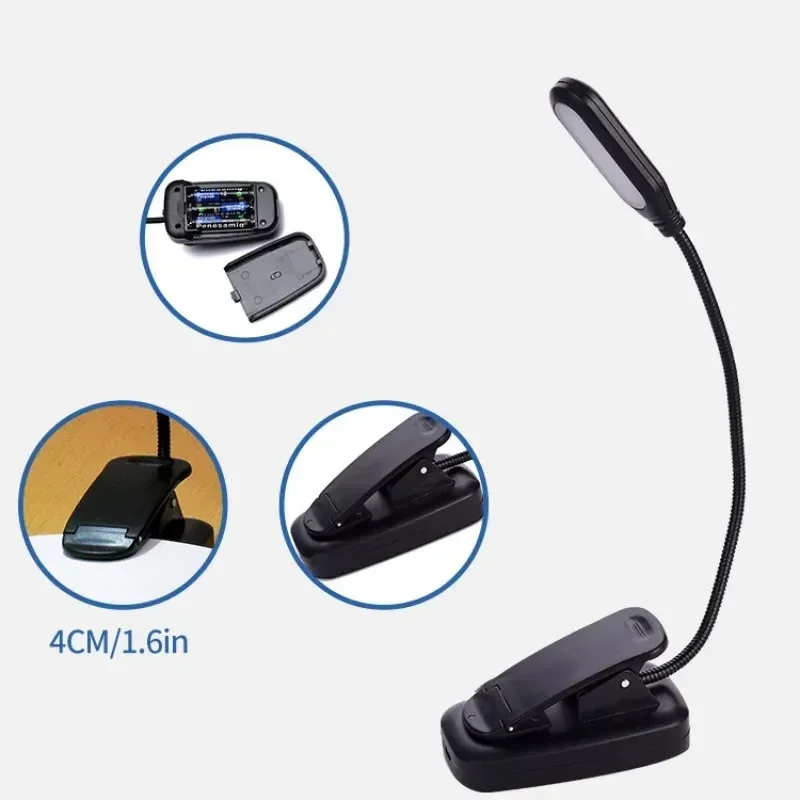 Светодиодный ночник для защиты глаз регулируемый мини-настольный светильник с