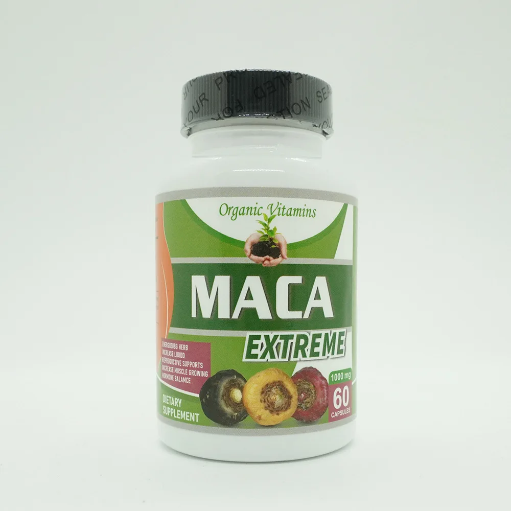 

1 bottle Maca capsule can improve men's ability prevent Sexual dysfunction relieve fatigue restore energy promote metabolism