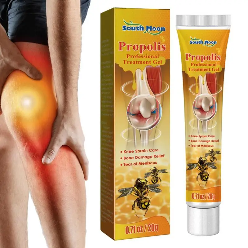 

Новый профессиональный уход за прополисом, гель для облегчения повреждения мышц и суставов, 20 г эфирный гель для повреждения мышц, гель для эфирных суставов тела