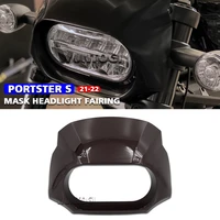 for sportster s rh 1250 rh1250 2021 2022 motorcycle head light mask headlight guard front mask headlight fairing cover