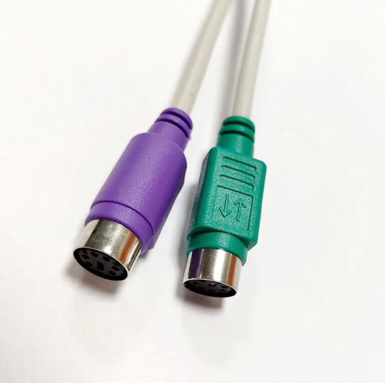 1 шт. горячая Распродажа USB папа к 6Pin 6 Pin PS2 Для PS/2 мама Удлинительный кабель