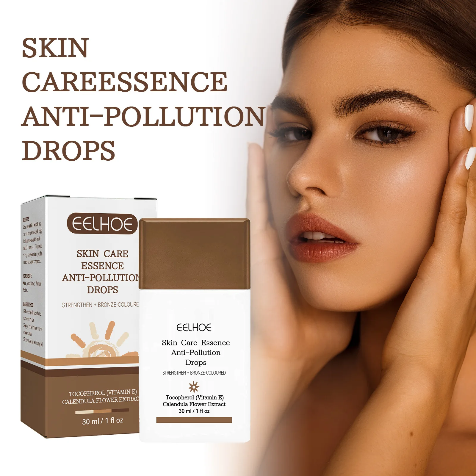 

Skin Care Essence Anti-Pollution Drops Help Black Skin Tighten Cream Summer Beach Self-Tanning Bronze Moisturizing Firming Skin