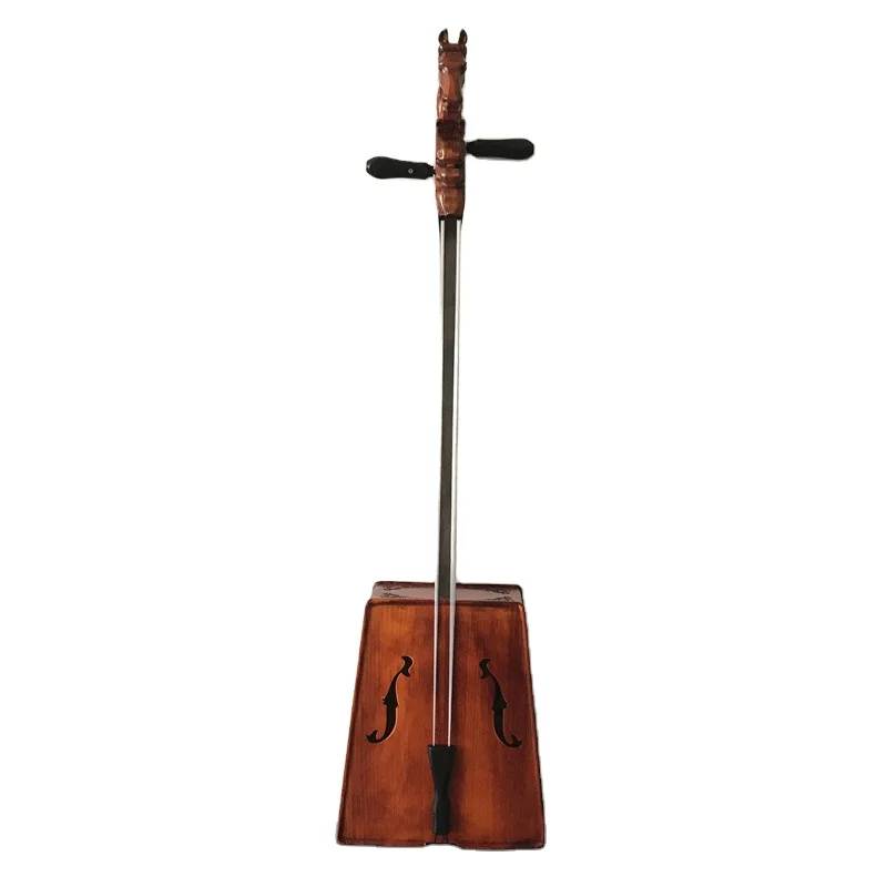 Фото Вогнутая накладка на гриф из черного дерева Morin Weeur с футляром, китайский классический музыкальный инструмент YH020-4 №1